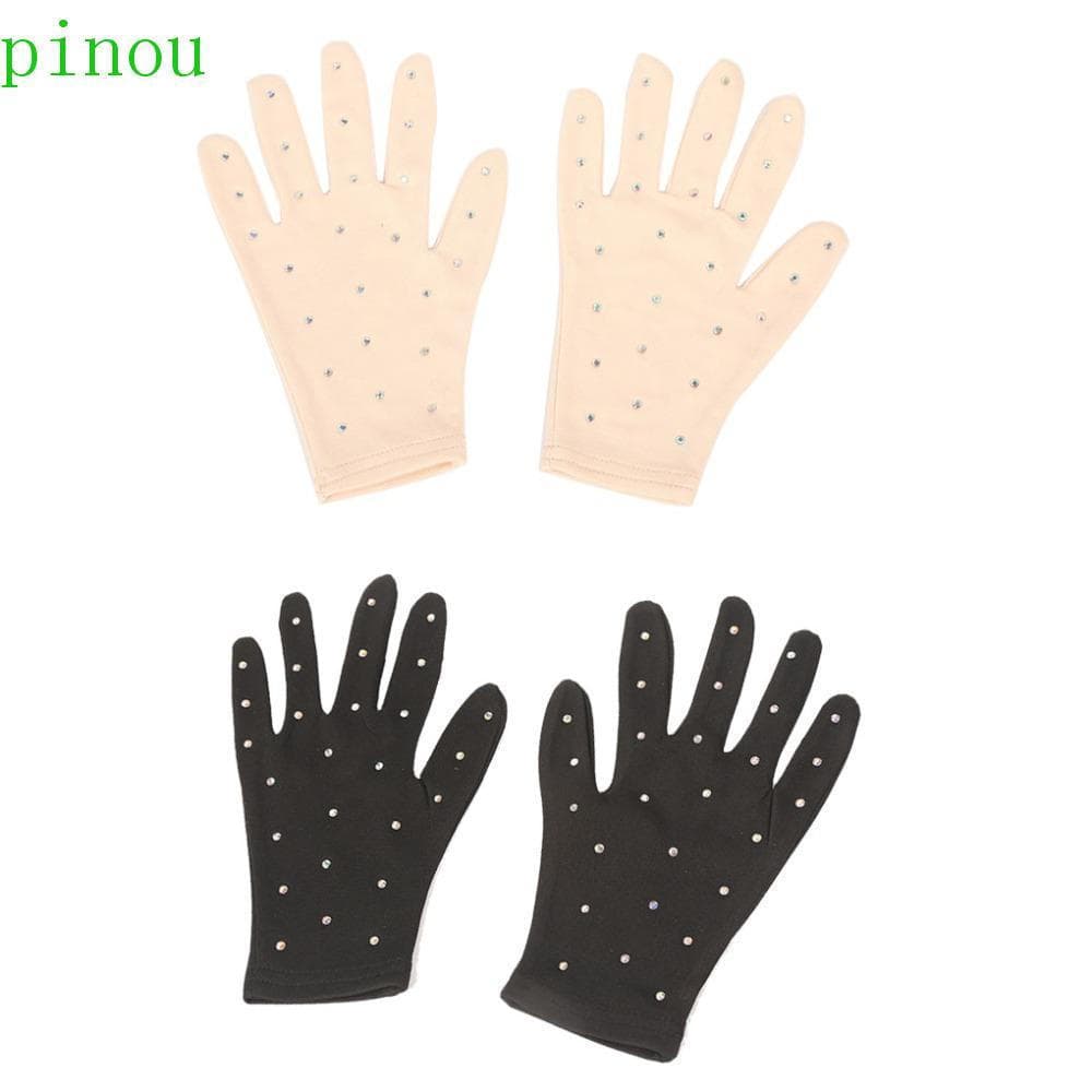 Luvas De Treinamento De Patinação No Gelo PINOU , Brilhantes E Para Artística , Elegância