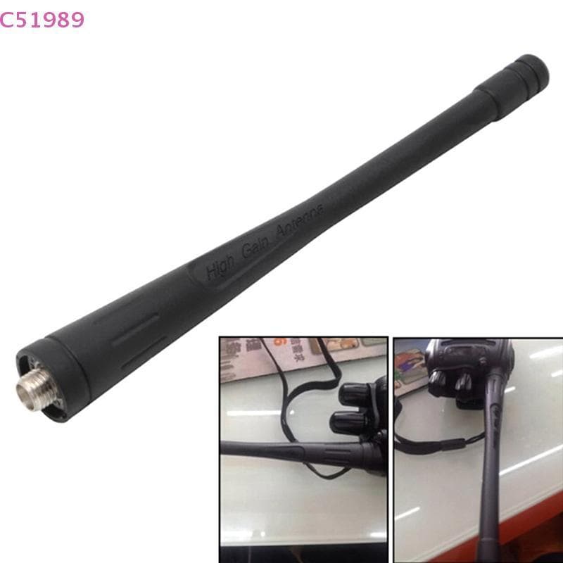 [kaan] Antena Fêmea sma Preta De Alto Ganho Para Rádio Bidirecional walkie talkie Dos Anos 888 BR