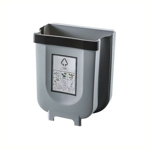 Lixeira Extensível Retrátil Dobrável Cozinha Compacta Prática Resistente Plástico Organizador Lixo