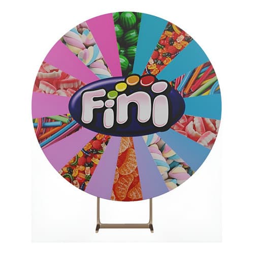 Painel De Festa Redondo Decorativo Fini Facil Montagem