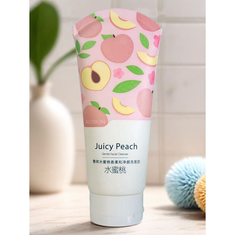 Yabang pêssego limpeza pêssego limpeza Facial limpador limpeza profunda poros controle de óleo hidratante leite de limpe