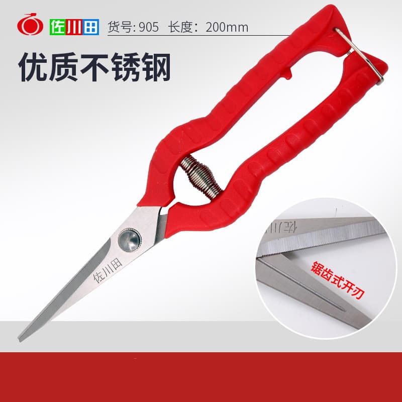 Sagawa Poda Pastoral Ramo Tesouras para colheita de frutas Tesouras para colheita de frutas Tesouras para pimenta Sichua