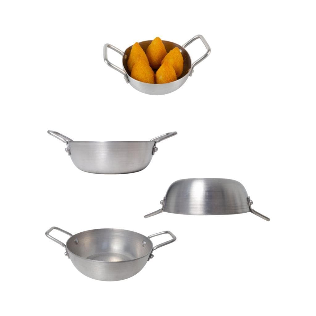 Kit 100 Frigideiras Pergaminho C/ Alças Nº10