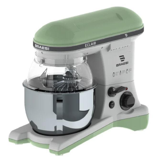 Batedeira Planetária Profissional Verde Eclair BP-500S: Potência e Eficiência na Cozinha - Braesi