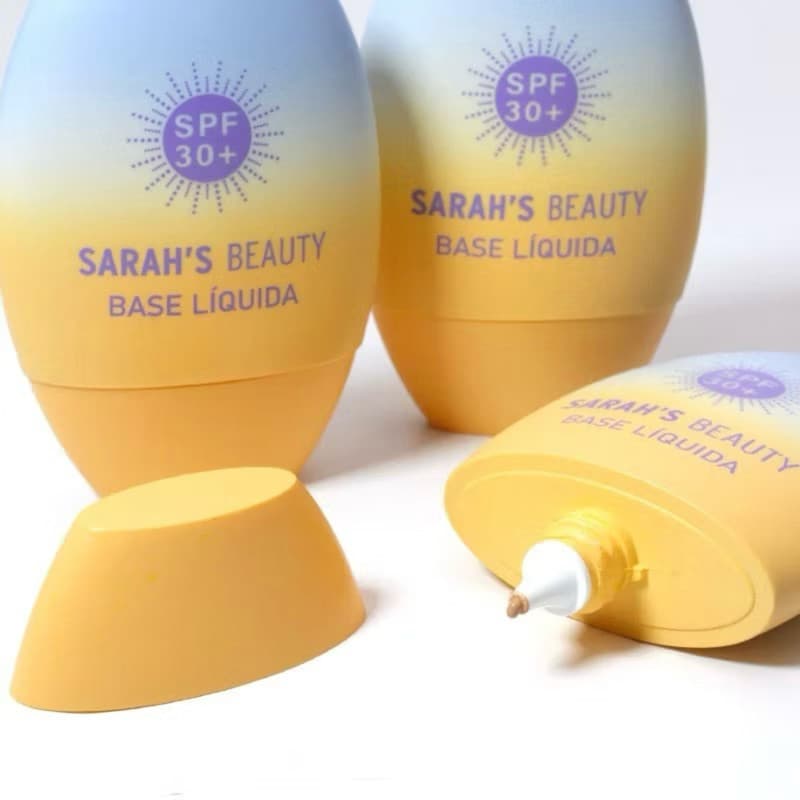 Base Líquida Sarah's Beauty - SPF 30+ - Escolha a sua Cor