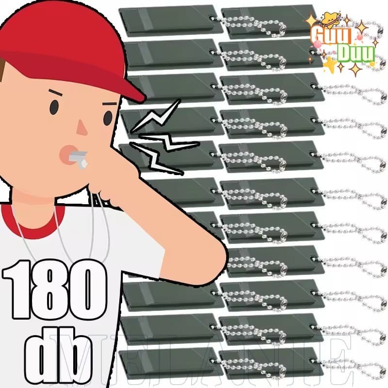 [Guudu] 1-4pcs Apito De 3 Frequências-Ferramenta De Acessórios Para Caminhadas De Emergência Acampamento-Sobrevivência D