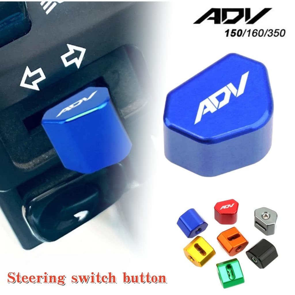 HONDA ADV 160 ADV150 ADV350 ADV Motocicleta CNC Interruptor de sinal de mudança de direção Controlador de luz de botão