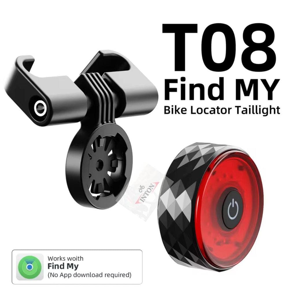 INTON luz traseira da bicicleta inteligente detecção gps rastreamento mtb estrada luzes traseiras tipo-c