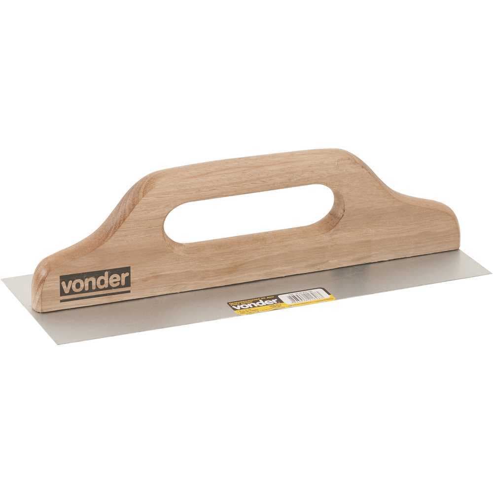 Desempenadeira de aço, para gesso, 310 mm x 120 mm,
VONDER