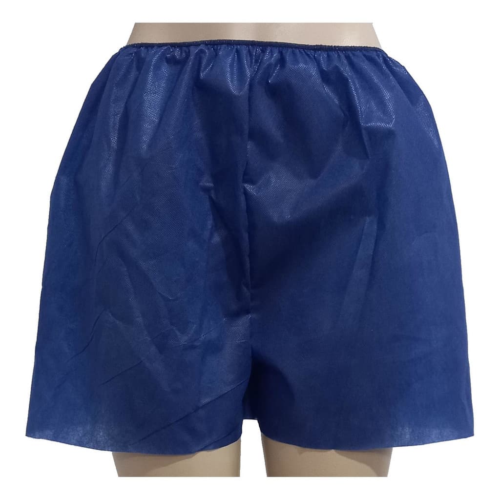 40 Short Bermuda Box Descartável Tnt Azul Marinho 30g