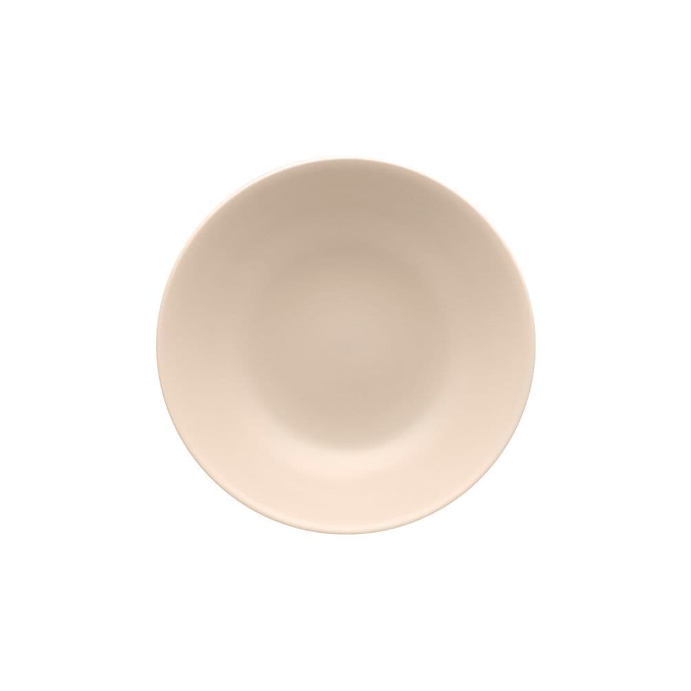 Prato Fundo Cerâmica 20,5cm Unni Merengue Oxford