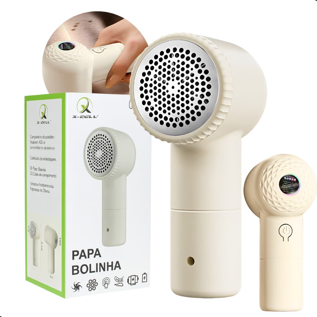 Papa Bolinhas Elétrico Recarregável Removedor De Pelo Fiapos