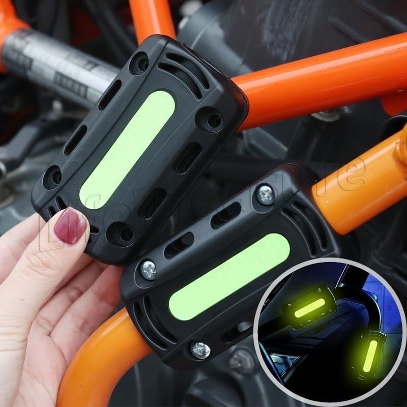 Bloco Anticolisão Para Pára-Choques De Motocicleta-Almofadas De Amortecimento Contra Queda-Protetor De Motor De Veículo