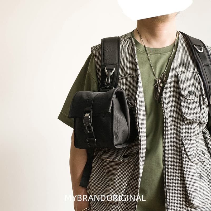 Bolsa para câmera suspensa de Nylon balístico não enterrada, bolsa para câmera Micro única adequada para Leica Nikon Can