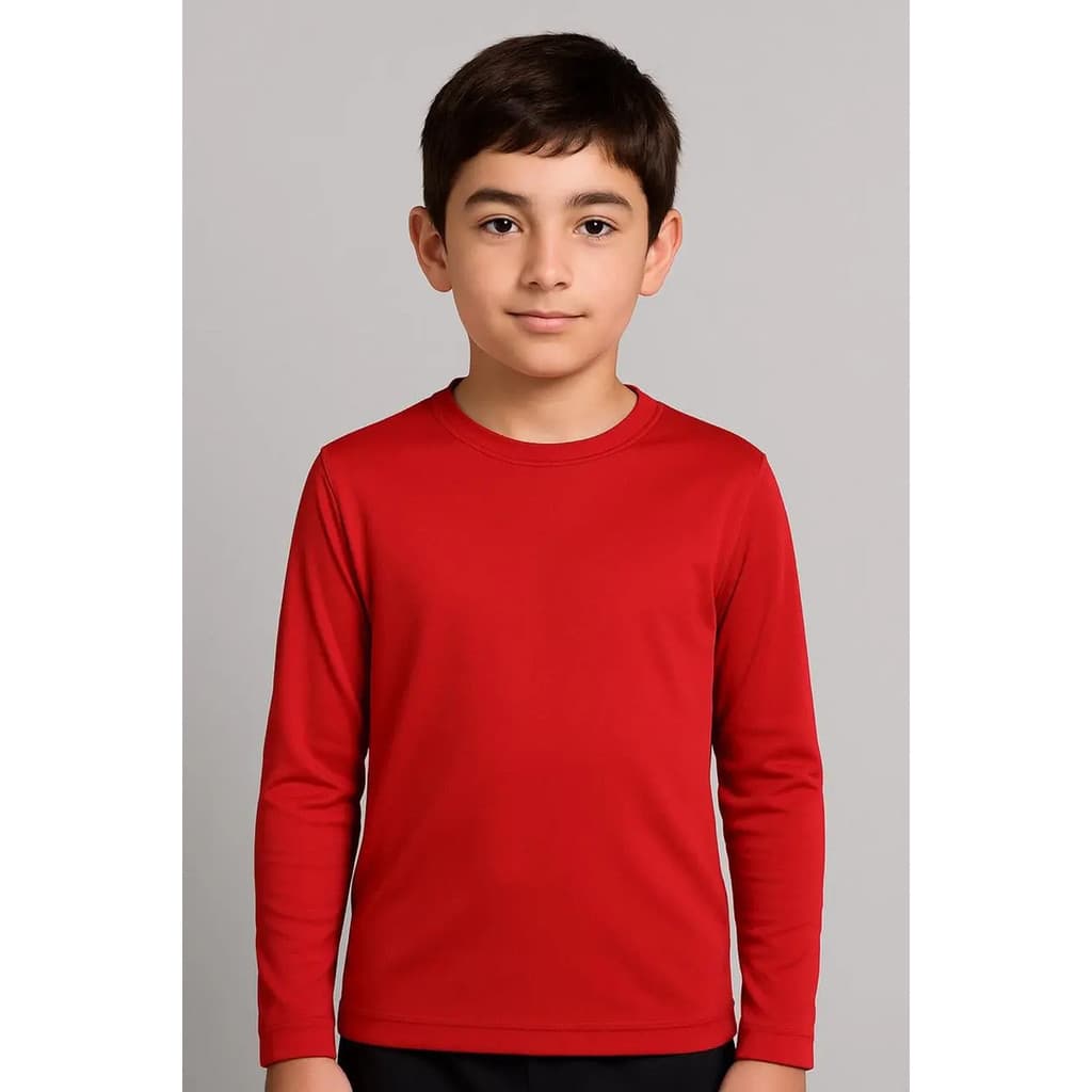 Kit 3 Camisa Proteção Solar UV50+ Infantil Camiseta Térmica Manga Longa Premium