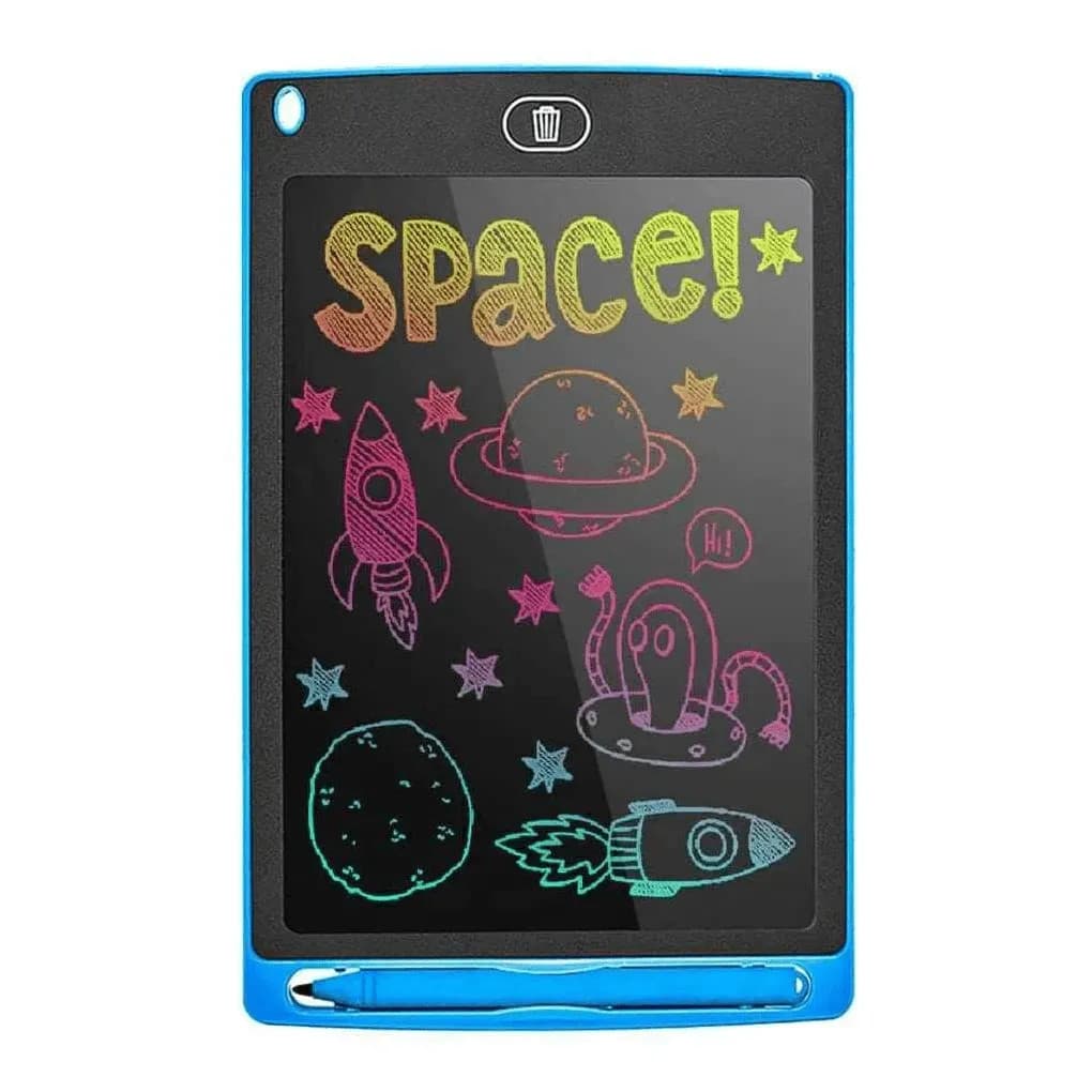 Lousa Magica Tablet Infantil LCD 8,5" - Para Desenho e Estudo Cores Aleatórias