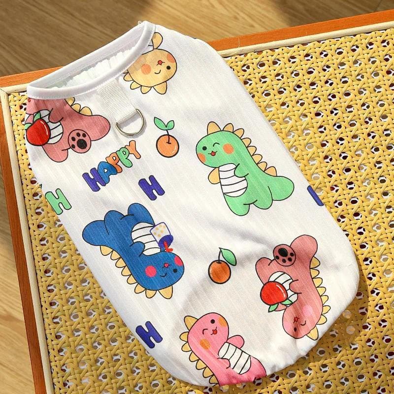 XS-8XL Colete Para Cachorro Primavera Verão Roupas Grande Golden Retriever Traje Bichon Gato Animais De Estimação Suprim