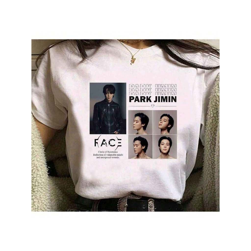 Camiseta Jimin  Army Kpop Unissex Aesthetic 100% Algodão Premium