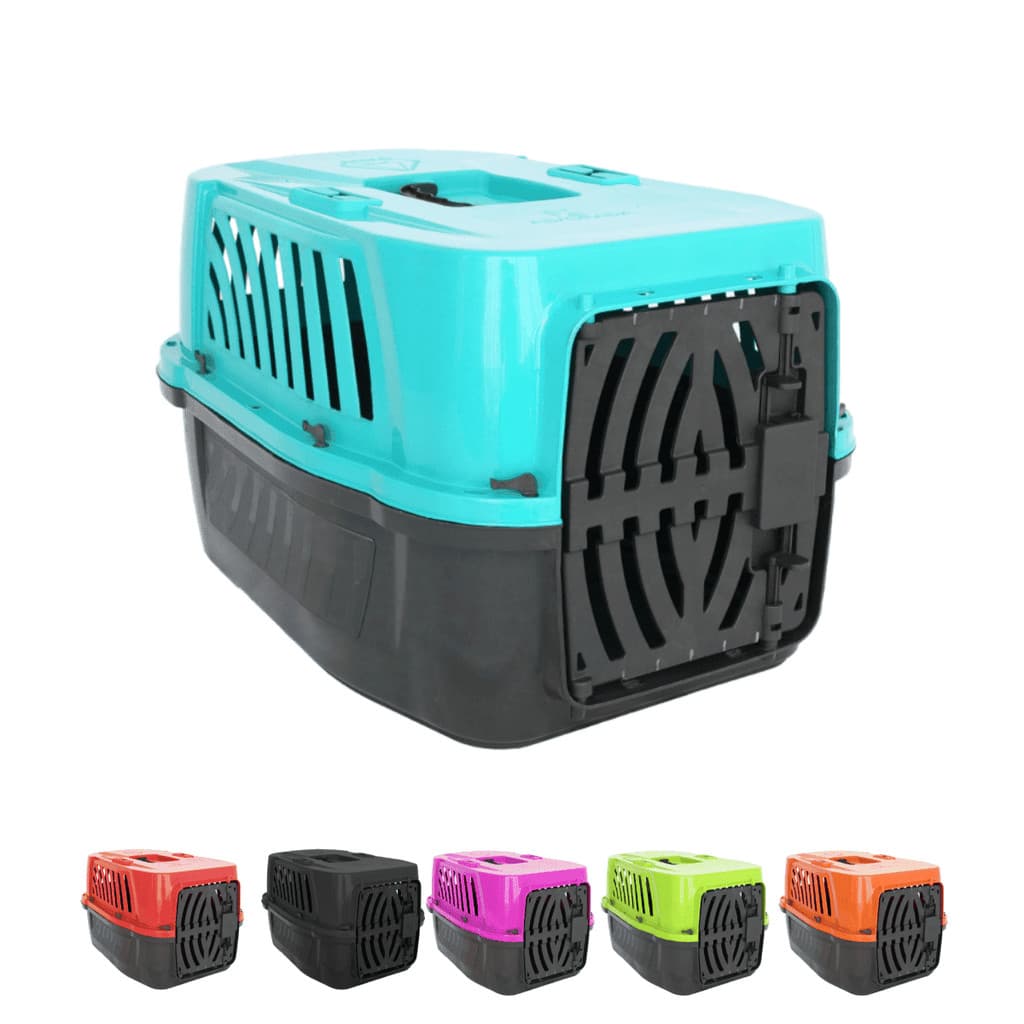 Caixa de Transporte para Pets Cães Gatos Coelhos Roedores Aves Viagem e Passeio Tamanho N1 ao N4