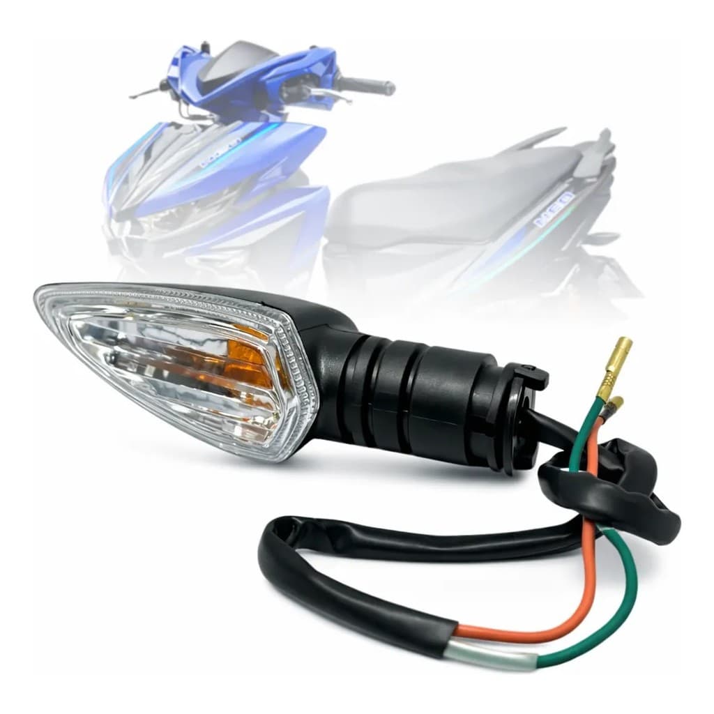 pisca traseiro esquerdo Completo para moto Yamaha Scooter neo 125 2020 a 2026 fluo 2023 a 2026