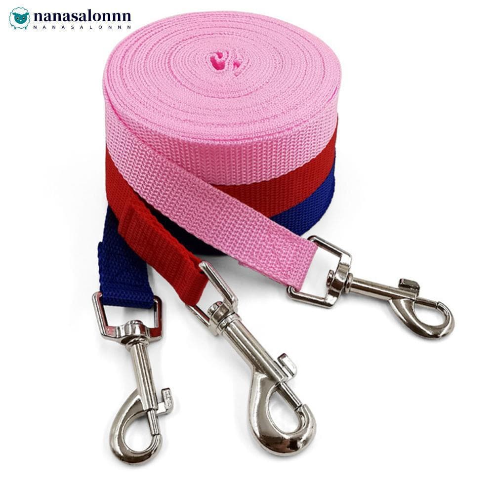 NANASALONNN Corda De Reboque Longa Trelas Para Cães 3 Cores 1.5M 1.8M 3M 4.5M 6M 10M Coleira De Treinamento Caminhada De