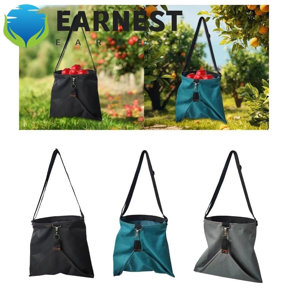 EARNEST Saco Grande Para Colheita De Frutas , Bolsa Lavável Coleta Com Resistência A Rasgos , Portátil