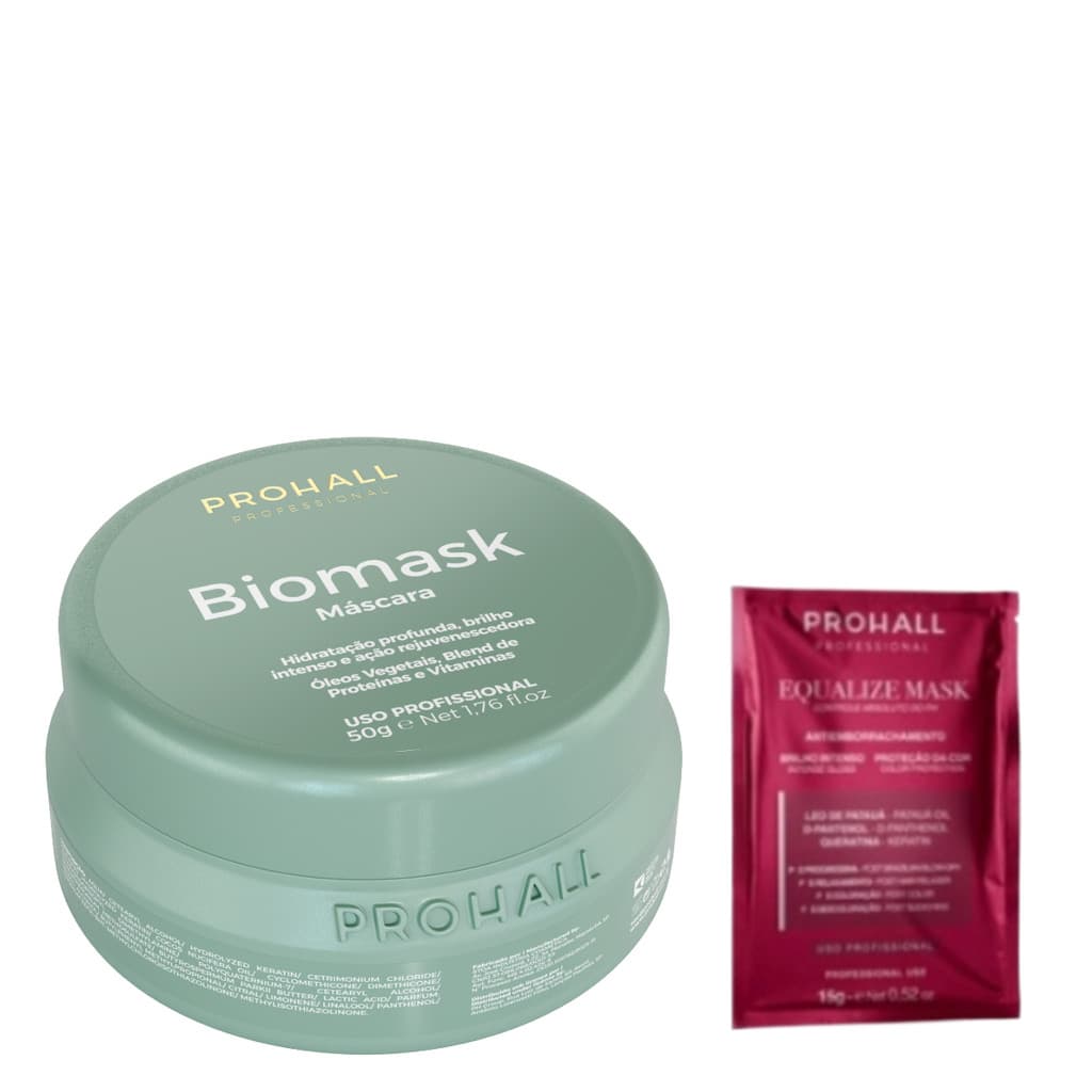 Mascara De Hidratação Biomask 50G Prohall Nova Embalagem