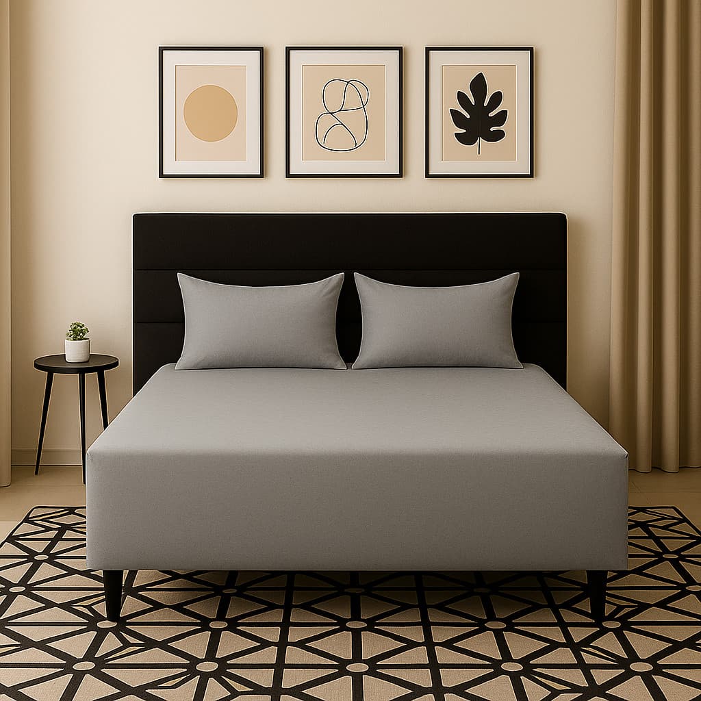 Jogo de Cama Luva Box Com Elástico Percal 100% Algodão
