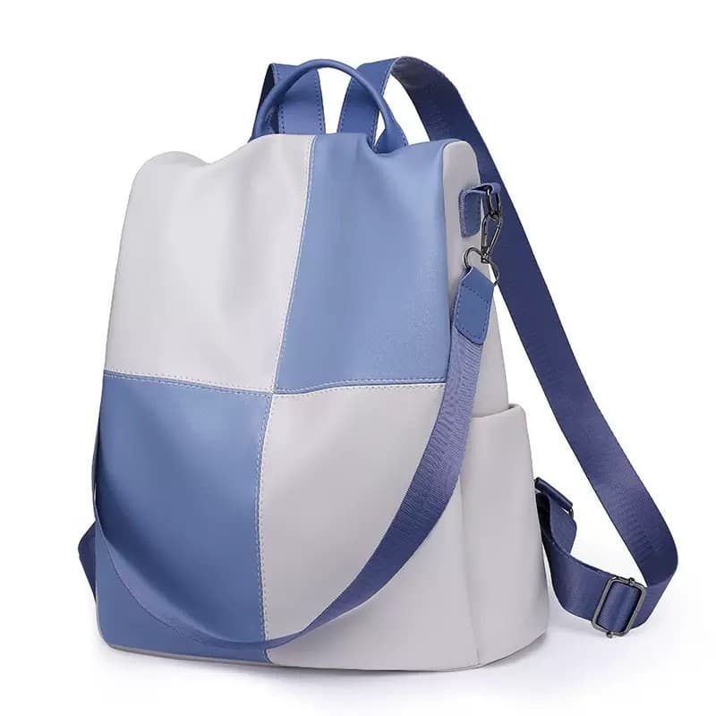 Mochila Bolsa Social Faculdade Feminina Bolso Antifurto Alto Padrão Alça de Ombro Estilosa Passeio Dia a Dia Minimalista