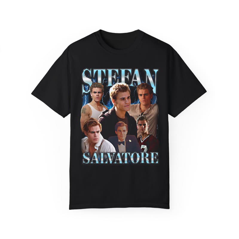 Camiseta Camisa Stefan Salvatore The Vampire Diaries Diarios de Um Vampiro