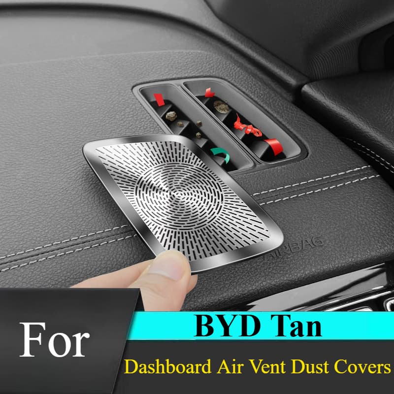 Para BYD Tan Painel De Ventilação De Ar Capa Escudo Anti-Decúbito Evitar Entrada De Sujeira Em Aberturas Do Sistema AC