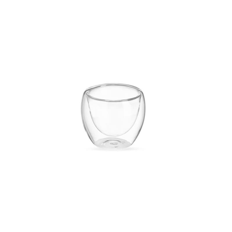 Copo Vidro Parede Dupla 80ml