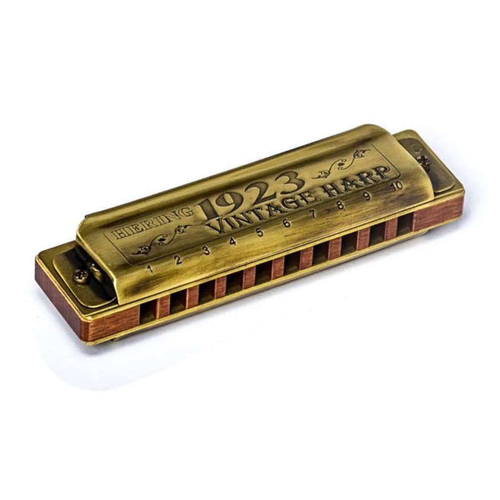 Hering Gaita de Boca Diatônica Hering Vintage Harp Fá