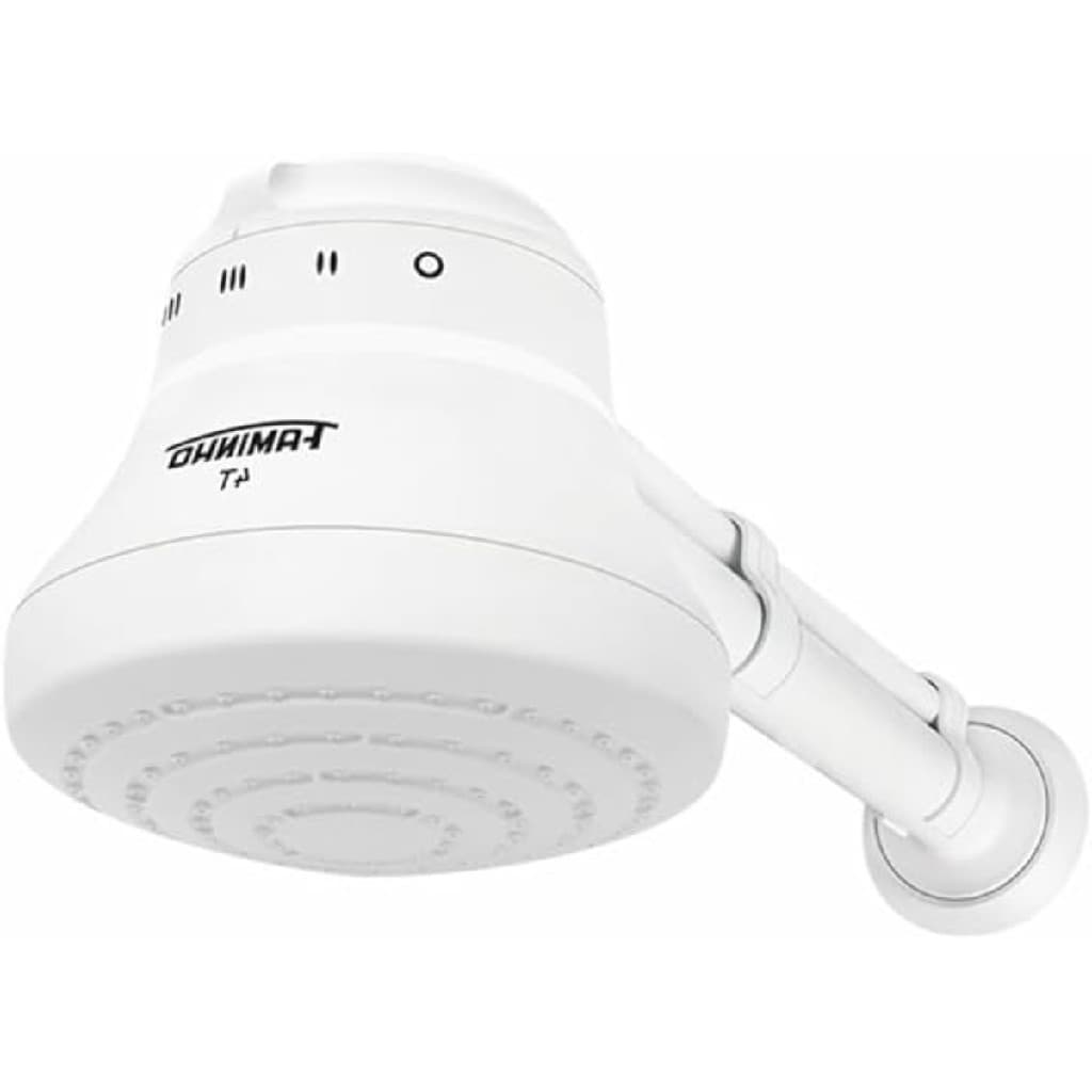 Chuveiro Ducha Branco Faminho 4T Com Cano de 30cm
