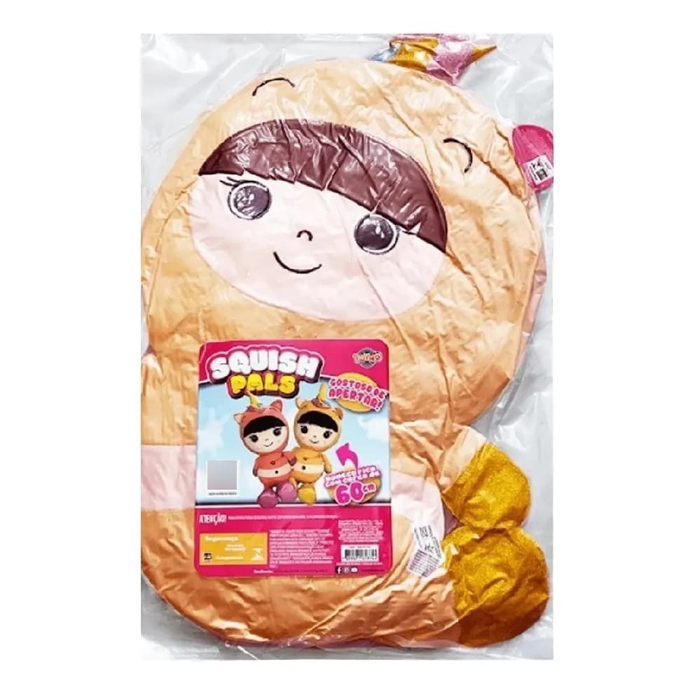 Pelucia Squish Pals Grande Boneca Amarela 60cm Toyng 46661 Adicionar aos favoritos