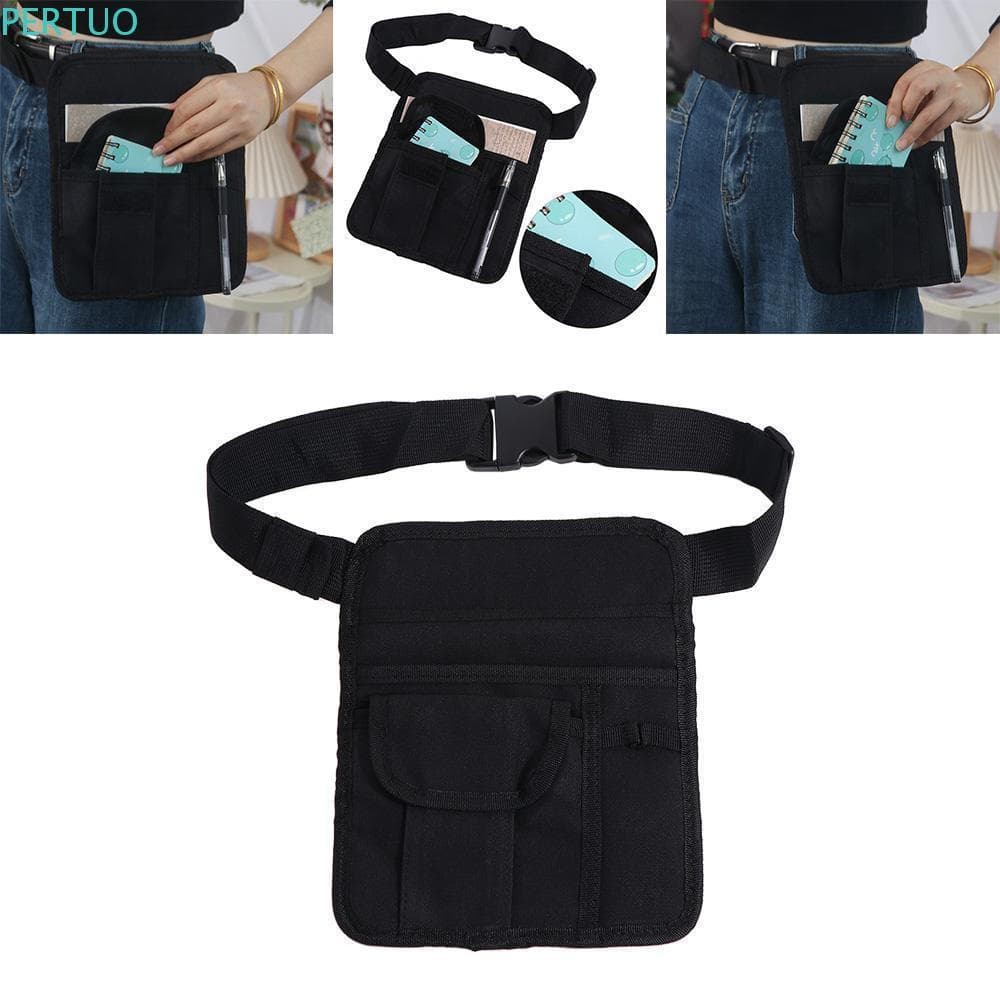 Bolsa De Dinheiro De Cintura Para Garçom PERTUO , Avental De Restaurante Com Suporte Verificação De Vários Bolsos , Cint