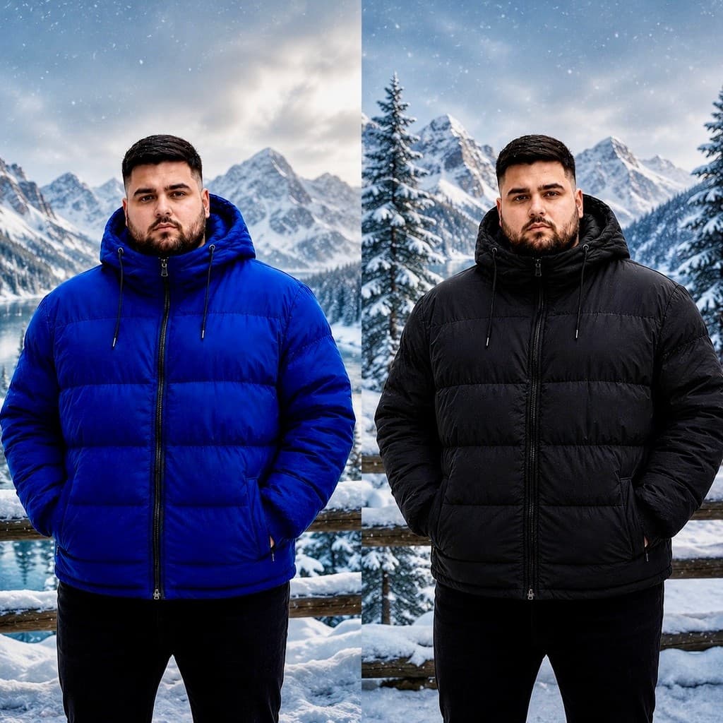 Jaqueta Bobojaco Plus Size Masculina Impermeável Capuz Removível Blusa De Frio Grande Do G1 Ao G5 Premium