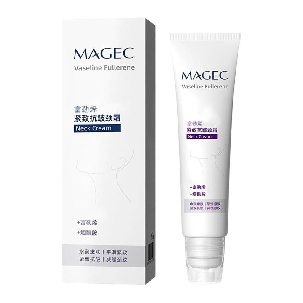 Magic Collagen Fullerene Neck - Cuidado para o Pescoço com Peptídeos de Colágeno, para Firmeza, Redução de Rugas e Tonif
