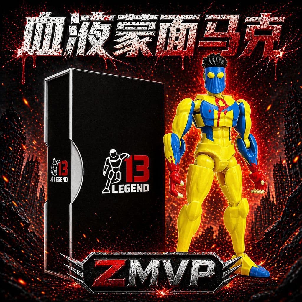 [ZMVP] Invencível Jovem Mascarado Mark Combat Edition Impressão 3D Brinquedo Móvel Multi-Joint Lucky 13 Bonecas