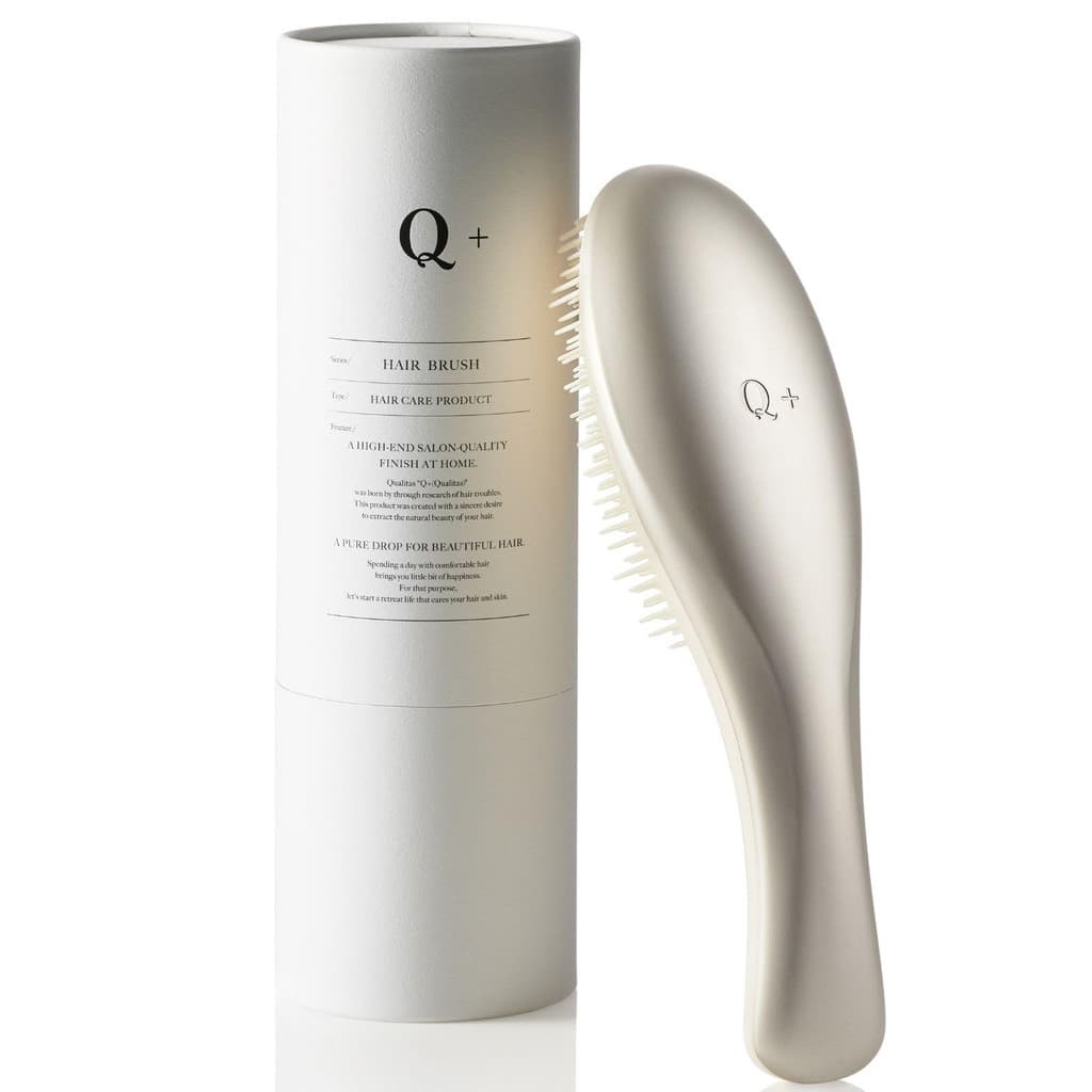 【Perfeito para presentes, com caixa】 Q+ Qualitas Escova de Cabelo Feminina 生日プレゼント女性
