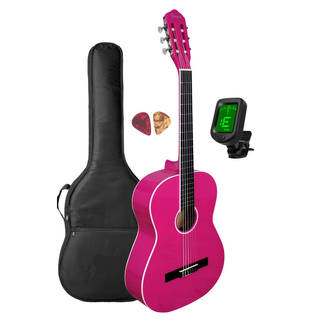 Violão Canhoto Acústico Giannini N-14 PKG + Capa e Afinador