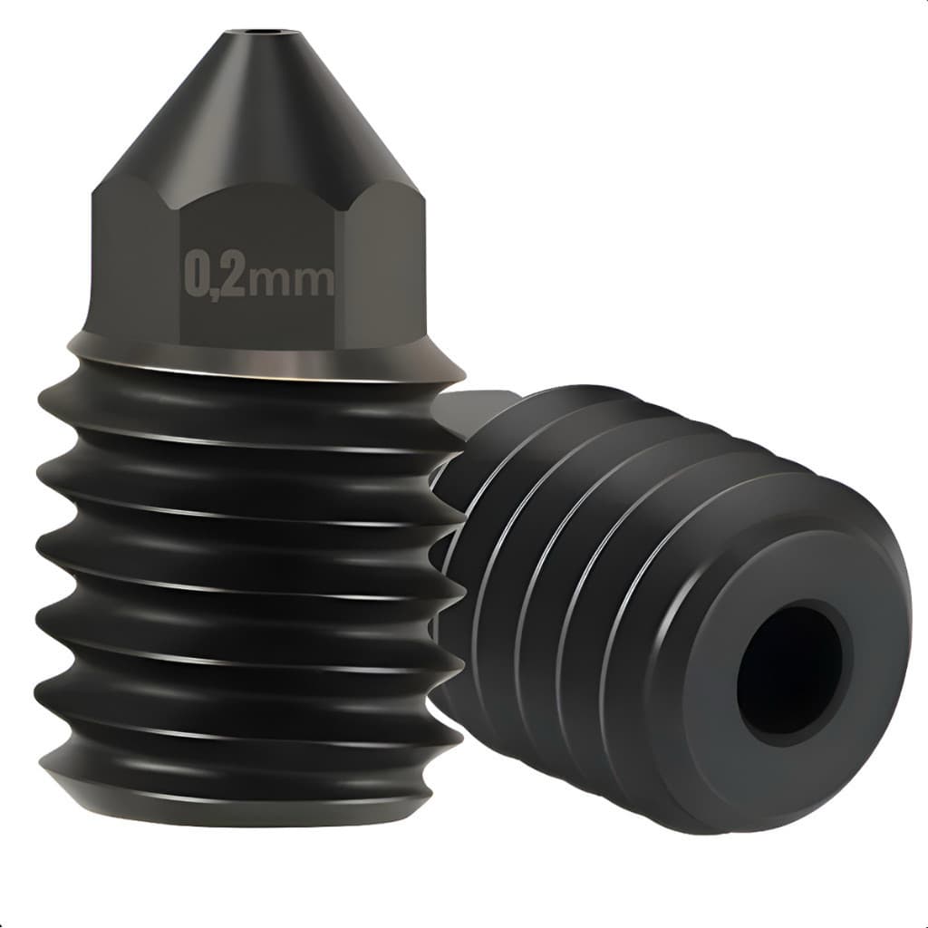 Bico Nozzle Compatível Bambu Lab X1C X1 P1P P1S Para Hotend TZ E3