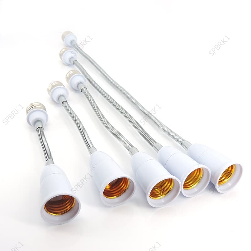 E27 A E27 LED Base De Lâmpada Soquete Extensor Extensão Suporte De Luz Conversor Flexível BRK1