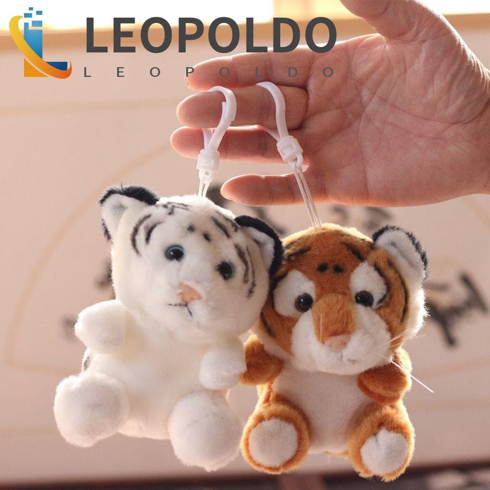 LEOPOLDO Bolsa De Moedas De Animal Fofo , Design Exclusivo De Desenho Animado , Pelúcia , Homens , Crianças , Chaveiro D