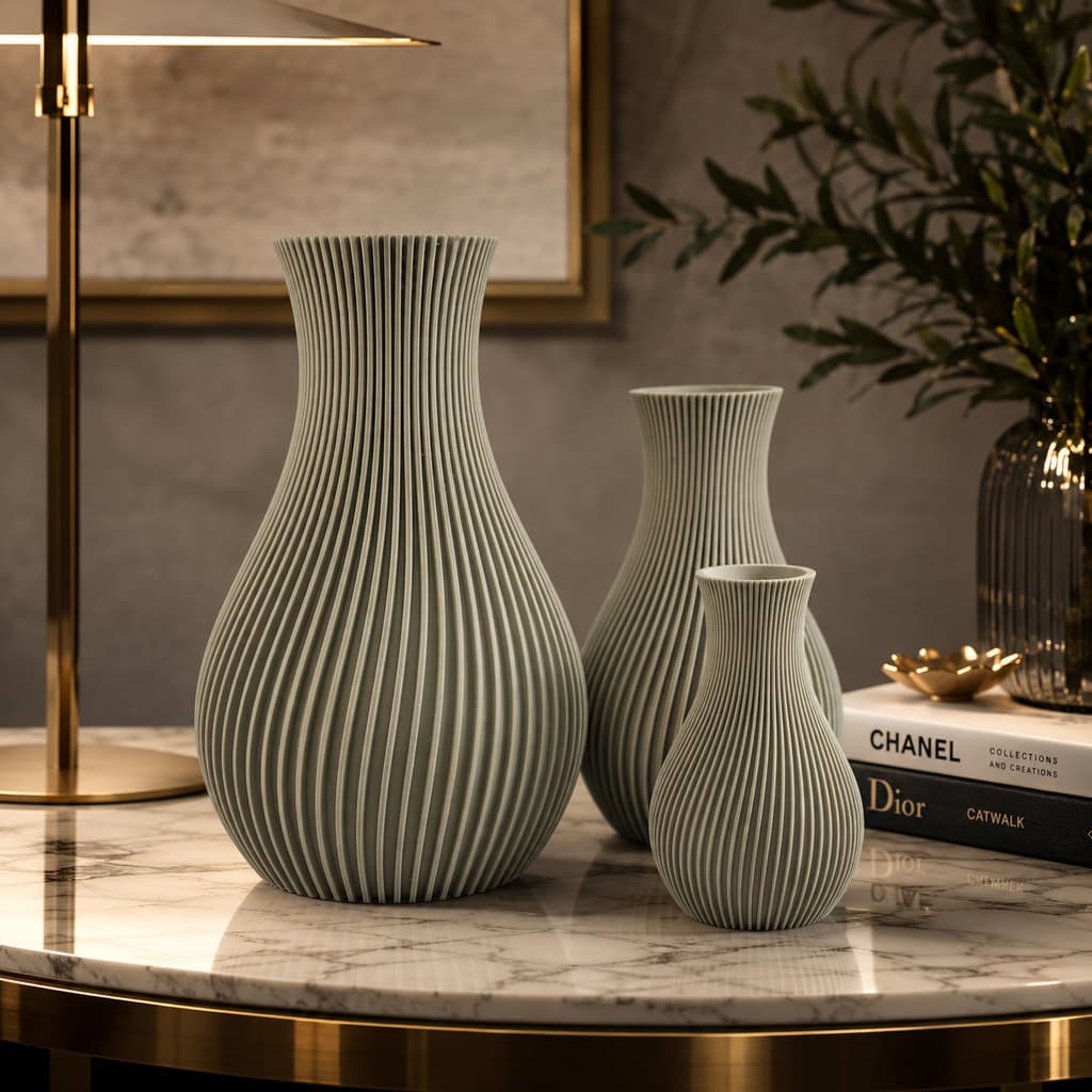 Vaso Japandi decorativo