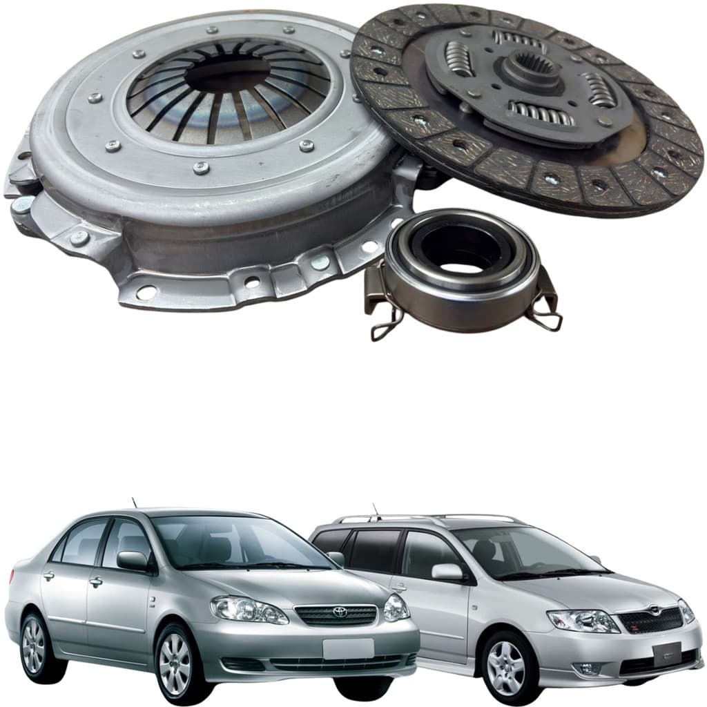 Kit Embreagem MECARM para Corolla Fielder 1.6 1.8 16V Manual MK10080