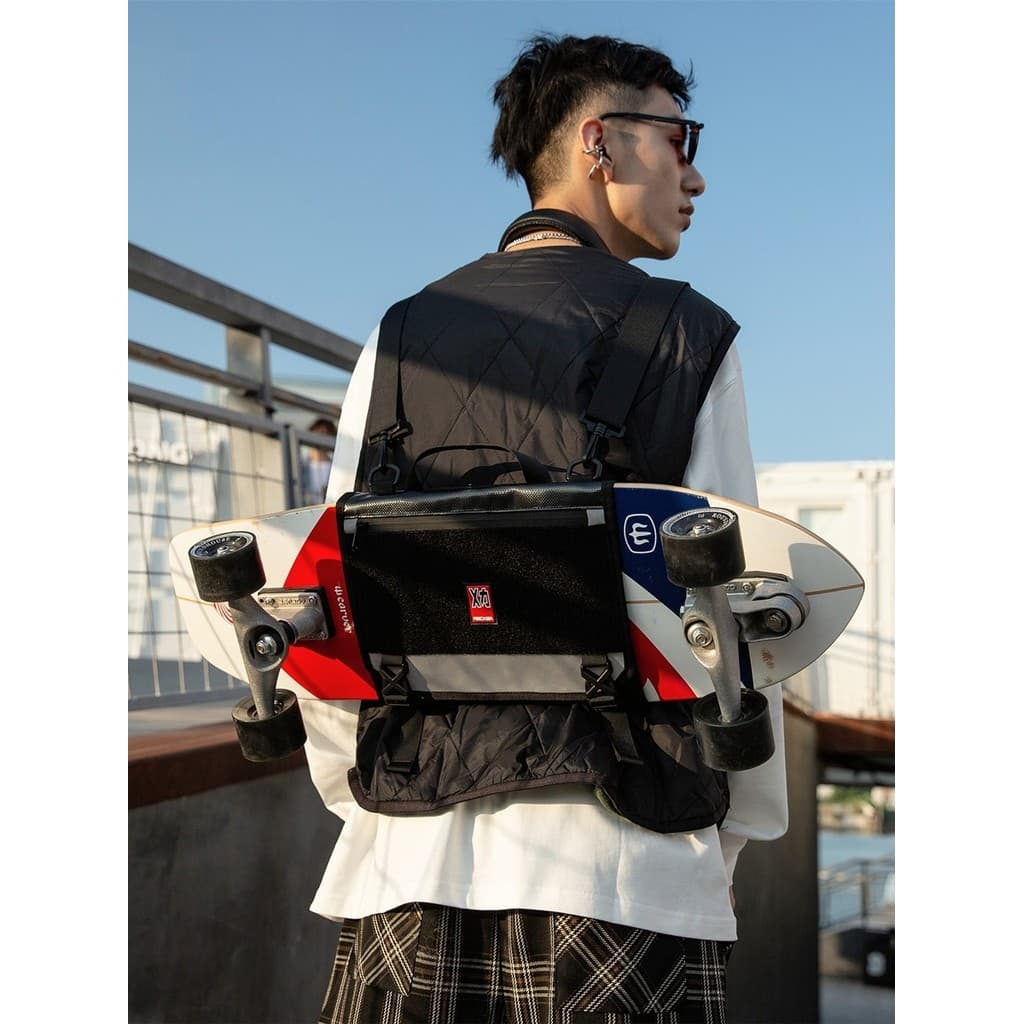 MACKAR Skate Bag Road Rush Board Double Rocker Land Prancha Mochila Rush Board Bag Skate Storage Bag