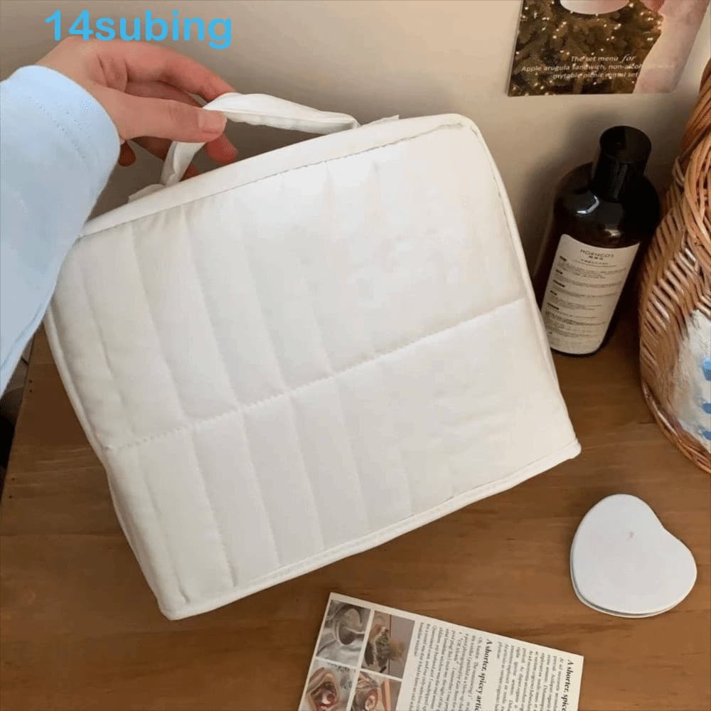 SUBING Bolsa De Armazenamento Para Cuidados Com A Pele , Multifuncional De Maquiagem Feminina , Organizador Cosmético Vá