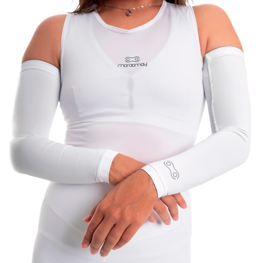 Par Manguito Proteção Solar UV50+ Vôlei Ciclismo Esportes Comfort | Marcio May Sports