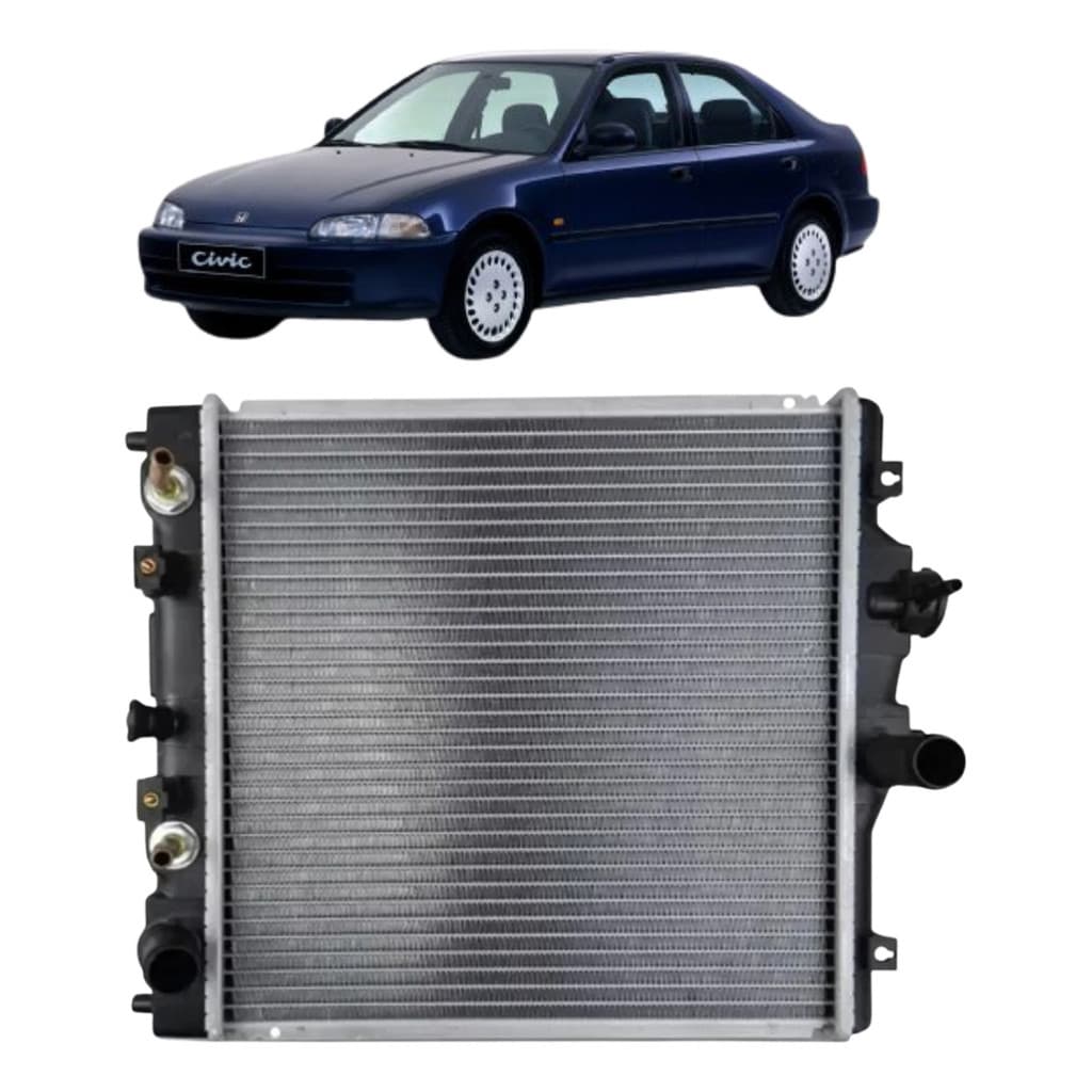 Radiador Civic 1.6 1992 até 2000 MANUAL